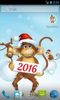 Year of the Monkey Free Live Wallpaper পোস্টার