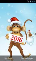 Year of the Monkey Free Live Wallpaper ảnh chụp màn hình 1