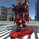X Ray Futuristic Robot 3D أيقونة
