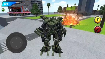 X Ray Robot : Zombie Offroad APK download