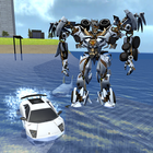 X Robot Car : Shark Water icône