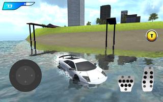 X Robot Car : Shark Water Affiche