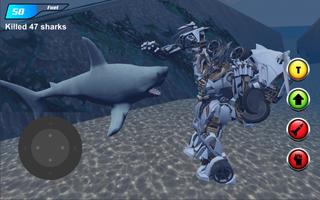 X Robot Car : Shark Water screenshot 1