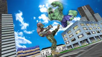 Monster Superhero Future Fight: City Battle Game Affiche