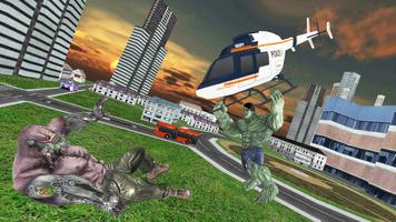Monster Superhero Future Fight: City Battle Game capture d'écran 1