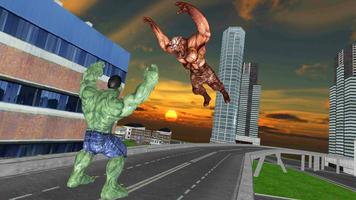Monster Superhero Future Fight: City Battle Game capture d'écran 2