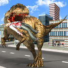 Angry Dinosaur Simulator: Wild Dino City Attack icône