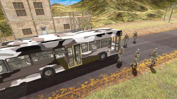 Army Bus Driving Game - Transport US Soldiers Duty capture d'écran 1
