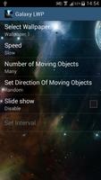 Galaxy Live Wallpapers capture d'écran 1