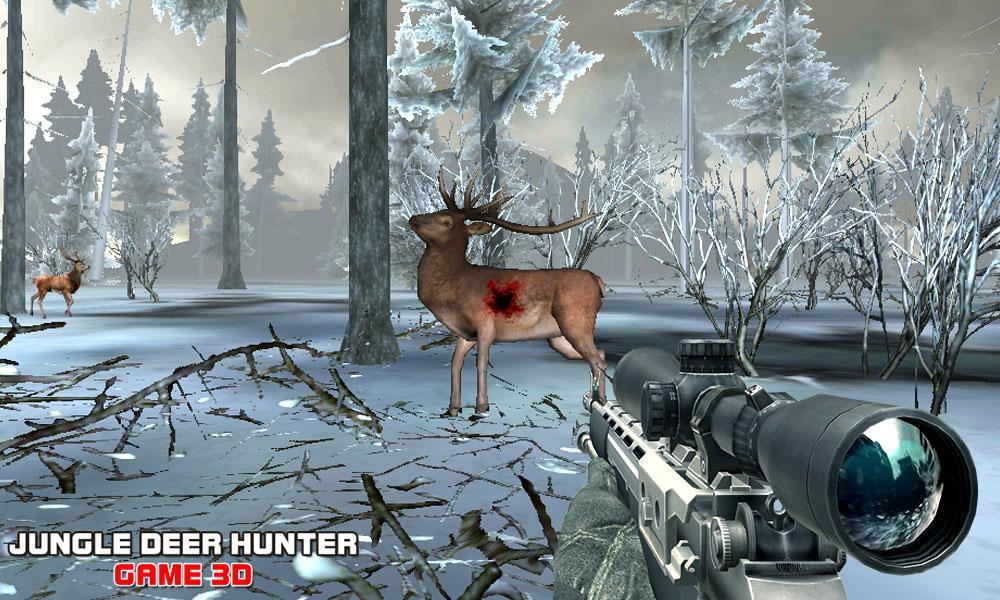 Jungle Deer Hunting Game: 2017 скриншот 5.