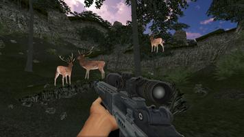 Jungle Deer Hunting Shooter 3D Affiche