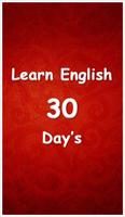 Learn English poster