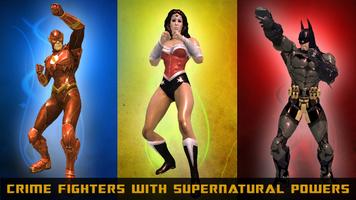 Super Hero Battle for Justice: City Crime Fighter Affiche