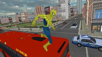 Superhero Spider Battle War 3D Affiche