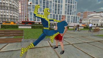 Superhero Spider Battle War 3D capture d'écran 1