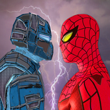 Spider Hero vs War Robots: Superhero Fighting Game icône
