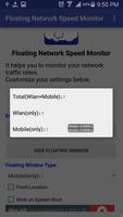 Floating Network Speed Monitor imagem de tela 3