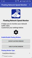 Floating Network Speed Monitor Cartaz