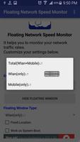 Floating Network Speed Monitor imagem de tela 2