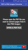 PDF to PNG Images Converter Affiche