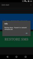 SMS Backup & Restore (ROOT) imagem de tela 1