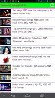 Indian All Songs 2015 ภาพหน้าจอ 1