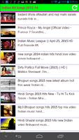 Indian All Songs 2015 تصوير الشاشة 3