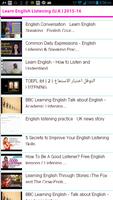 Learn English Listening UK screenshot 2