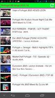 Portugal All Songs syot layar 3