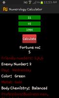 Numerology Calculator Affiche