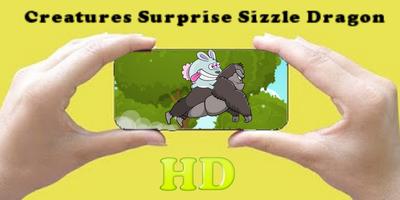 Creatures Surprise Sizzle Dragon Affiche