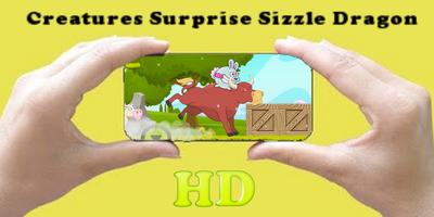 برنامه‌نما Creatures Surprise Sizzle Dragon عکس از صفحه