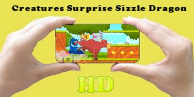 برنامه‌نما Creatures Surprise Sizzle Dragon عکس از صفحه