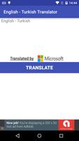 English to Turkish Translator captura de pantalla 2