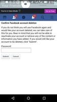 Delete Facebook Permanently capture d'écran 3