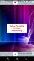 Delete Facebook Permanently Plakat