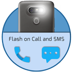 Flash on call and SMS icon