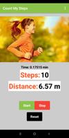 Count My Steps / Pedometer / Step Counter-poster
