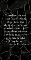 Loneliness Quotes-poster