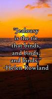 Jealousy Quotes & Sayings Plakat