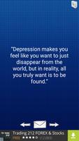 2 Schermata Quotes about Depression