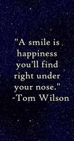 Smile Quotes & Sayings Plakat