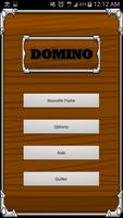 Poster classico gioco di dominoes