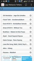 Lagu Malaysia Terbaru Ekran Görüntüsü 2
