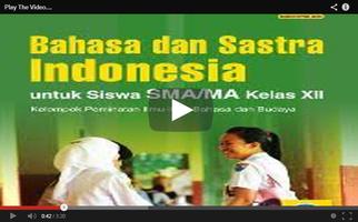 Poster Pelajaran Bahasa Indonesia Kls. 12 Semester 2