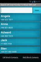 Block UnWanted Calls/SMS Free imagem de tela 3