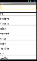 1 Schermata Nepali English Dictionary