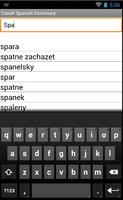 Spanish Czech Dictionary स्क्रीनशॉट 3