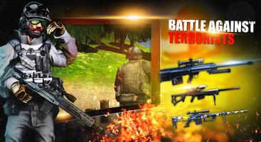 Army Commando Sniper Gun War Shooter Fight Action screenshot 1