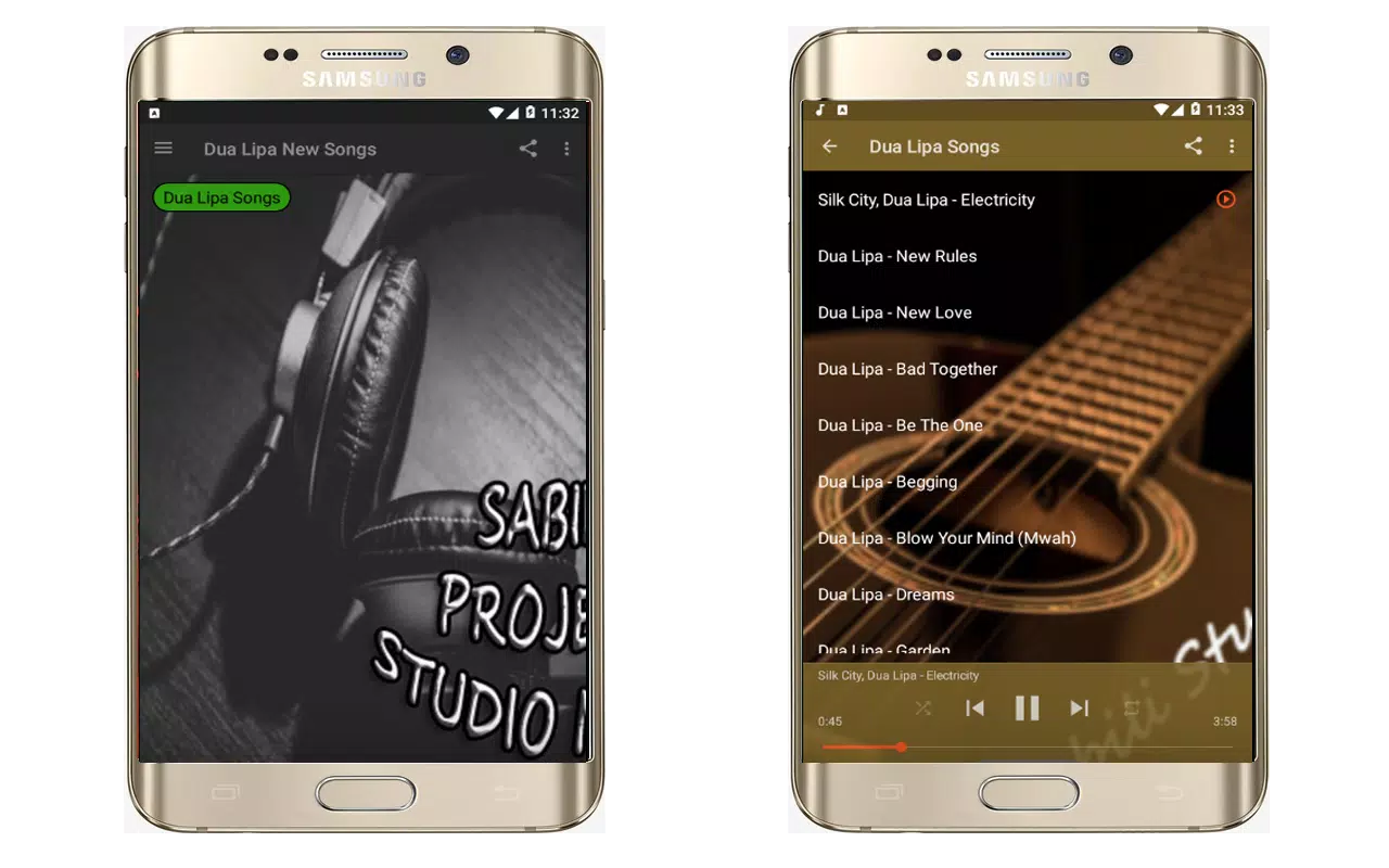 Dua Lipa Idgaf MP3 APK pour Android Télécharger